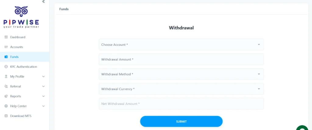 Complete Withdrawal Information